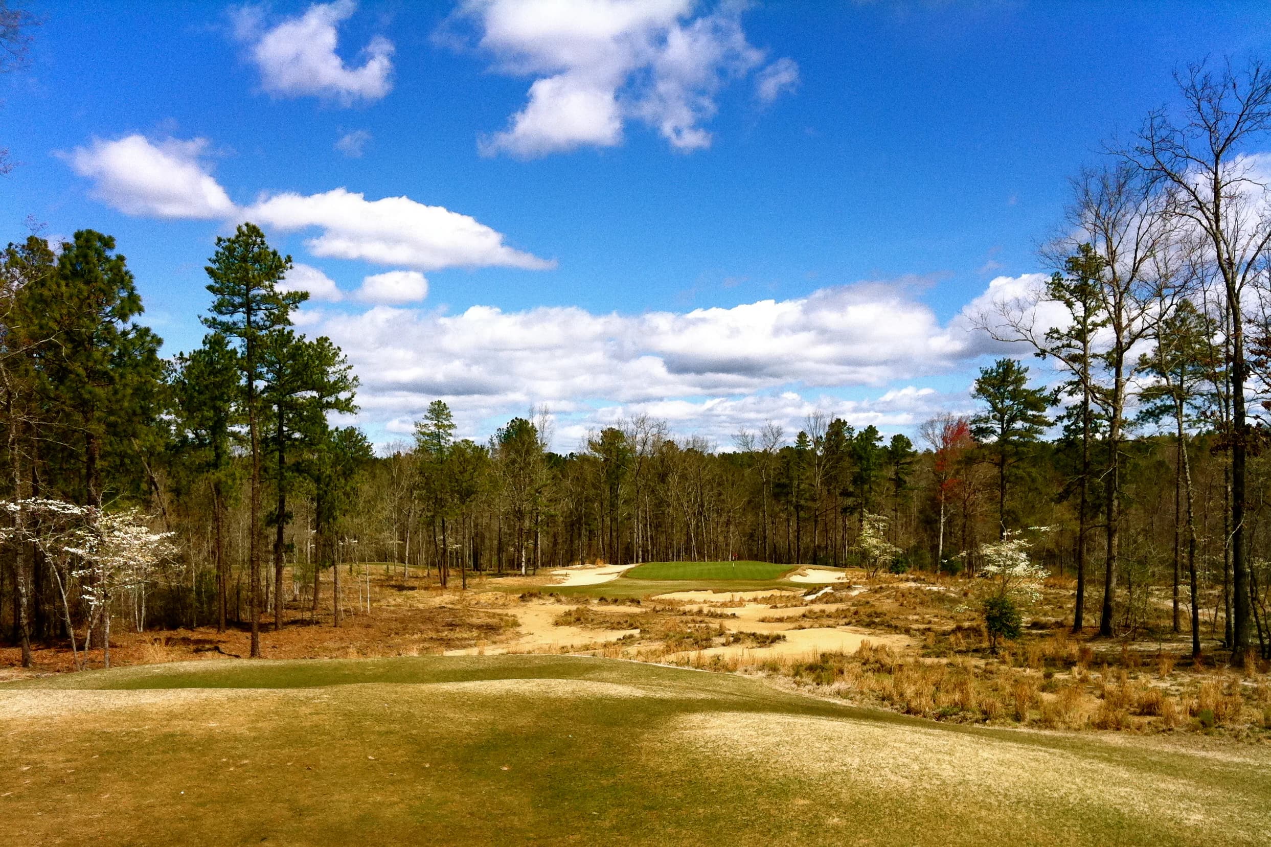 Dormie Club in West End, North Carolina — private, 18-hole golf course, designed by Ben Crenshaw (2010)