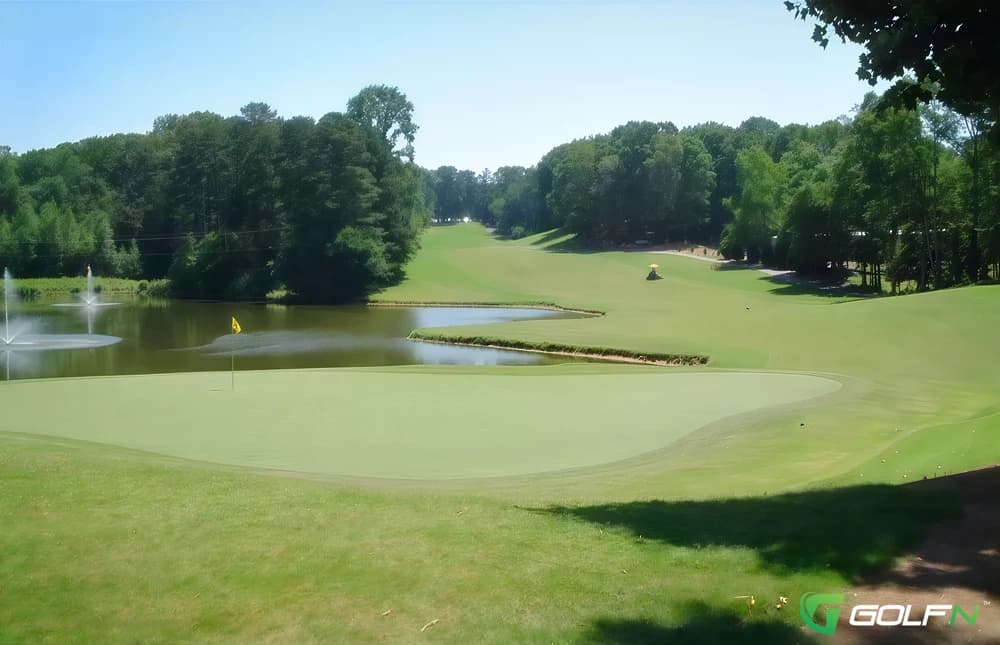 Lanier Golf Club in Cumming, Georgia — semi-private, 18-hole golf course, designed by Joe Lee