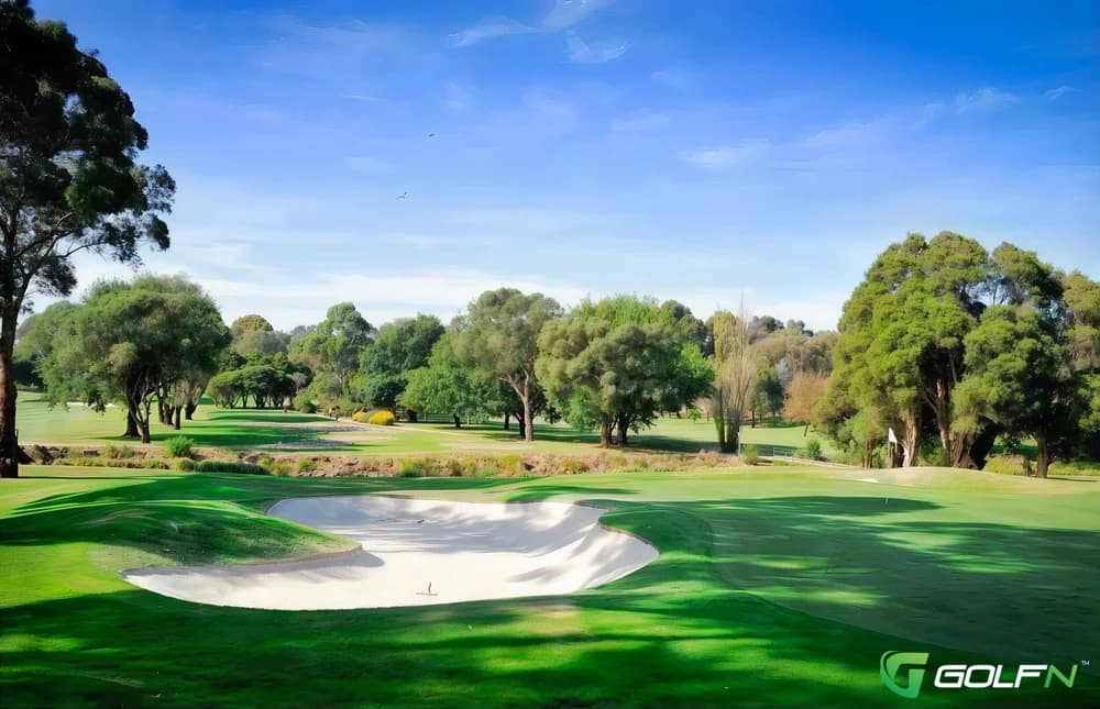 Box Hill Golf Club in Melbourne, Victoria — private, 18-hole golf course, designed by Neil Crafter (2016)