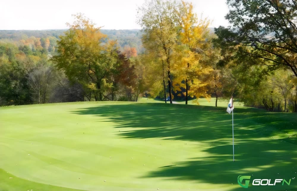 Devils Ridge Golf Club in Holly Springs, North Carolina — private, 18-hole golf course, designed by John LaFoy (1991)