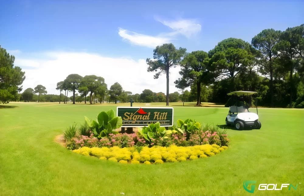 Signal Hill Golf Course in Panama City Beach, Florida — public, 18-hole golf course, designed by John Sherman (1962)