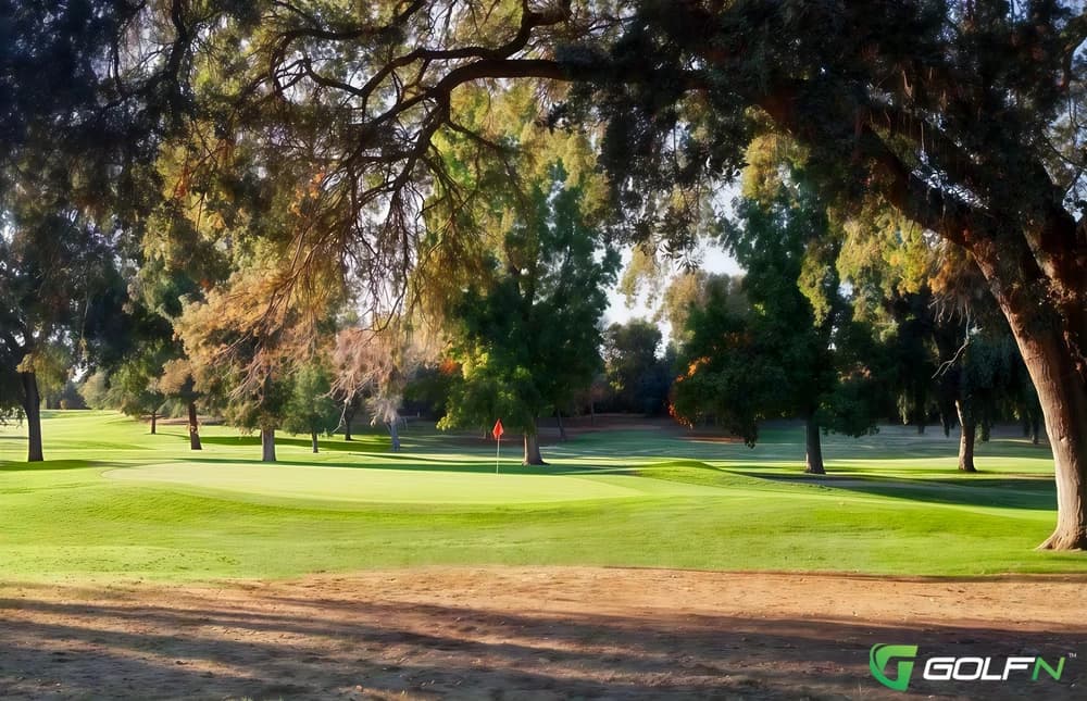Dryden Park Golf Course in Modesto, California — public, 18-hole golf course, designed by William F. Bell (1961)