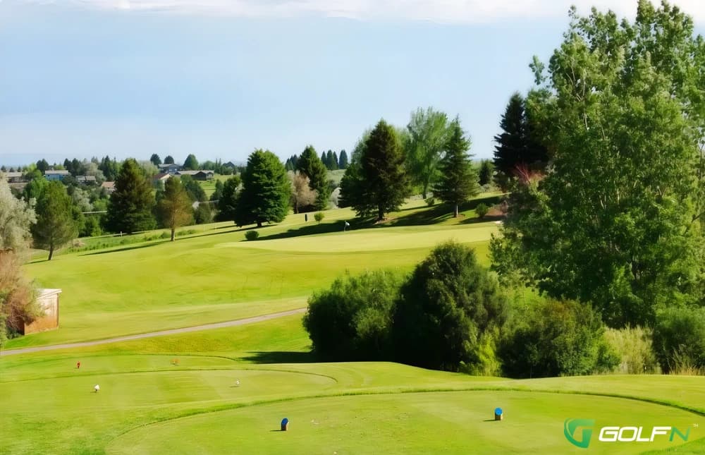 Idaho Falls Country Club in Idaho Falls, Idaho — private, 18-hole golf course, designed by William F. Bell