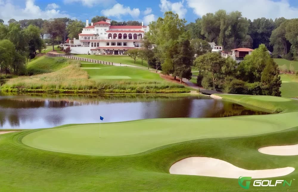 Gold - Congressional Country Club in Bethesda, Maryland — private, 36-hole golf course, designed by Devereux Emmet (1924)