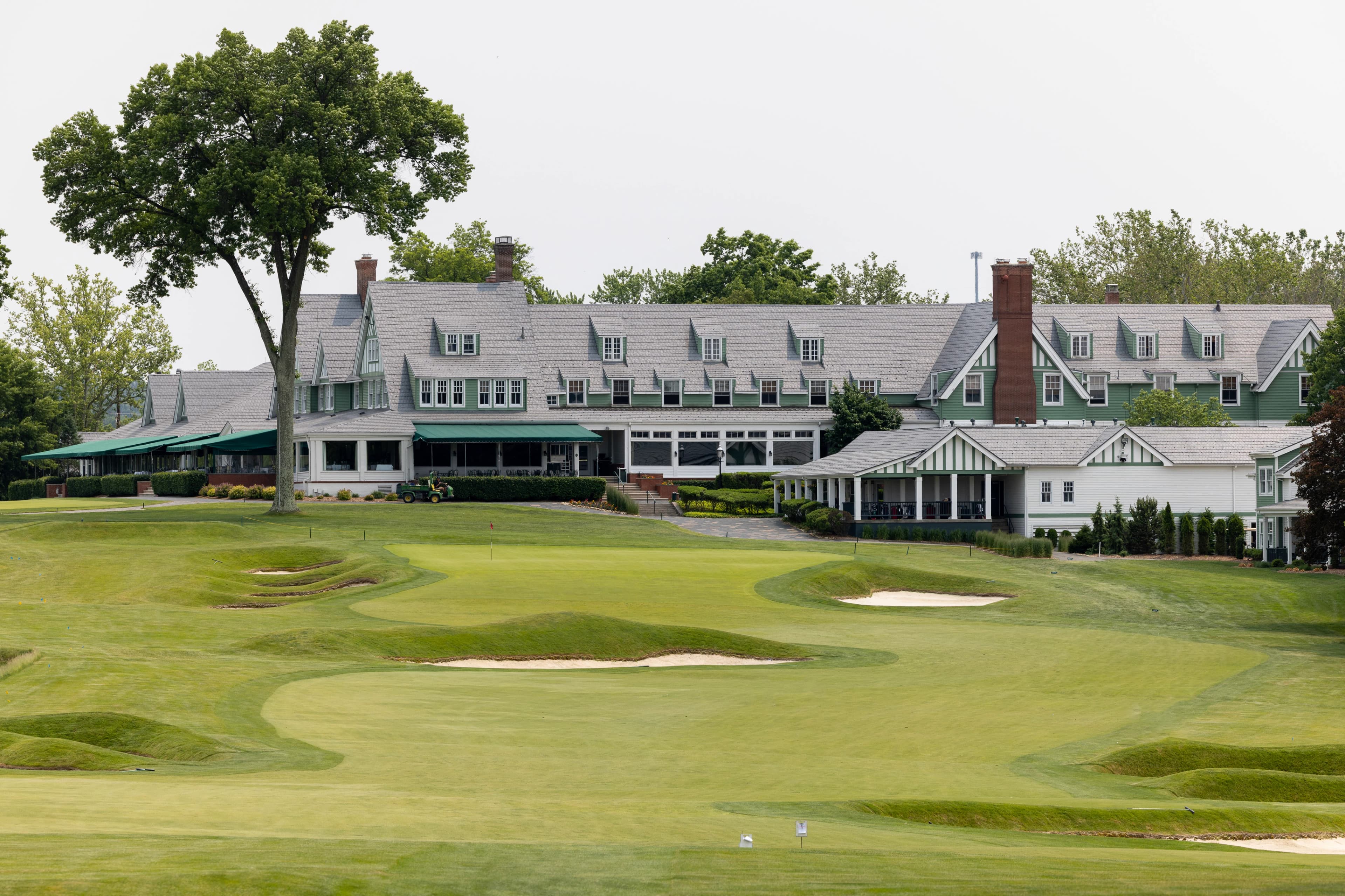 Oakmont Country Club in Oakmont, Pennsylvania — private, 18-hole golf course, designed by Henry Fownes (1903)