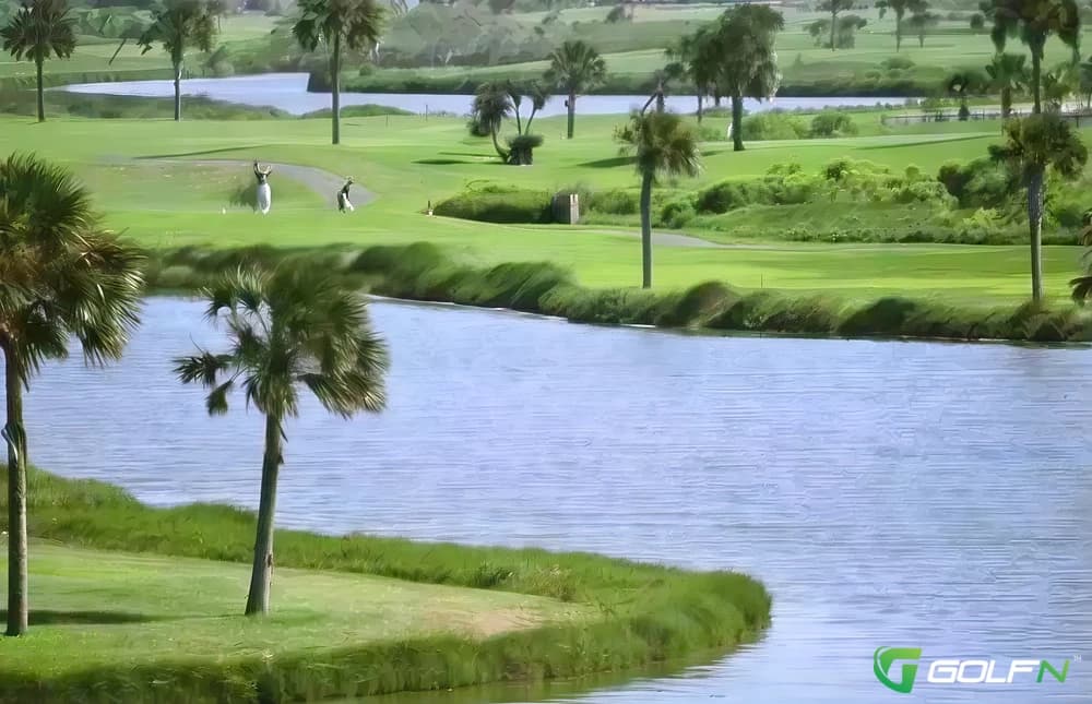 Schlitterbahn Golf Club in Corpus Christi, Texas — semi-private, 9-hole golf course, designed by Bruce Littell