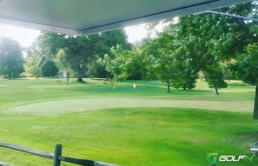Whispering Pines Golf Course in Columbiana, Ohio — public, 9-hole golf course, designed by William Garrett
