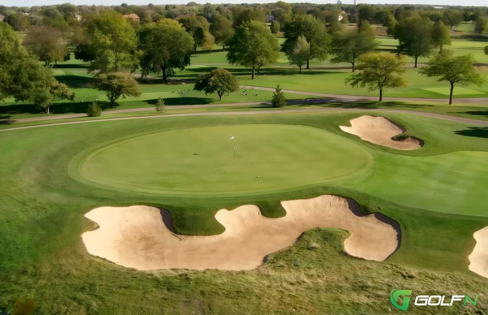 Island - Indian Lakes Resort in Bloomingdale, Illinois — resort, 27-hole golf course, designed by Robert B. Harris