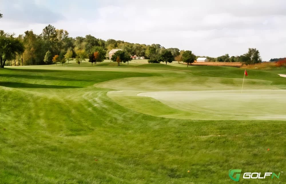 Liberty Hills Golf Club in Bellefontaine, Ohio — public, 18-hole golf course, designed by Barry Serafin (1992)