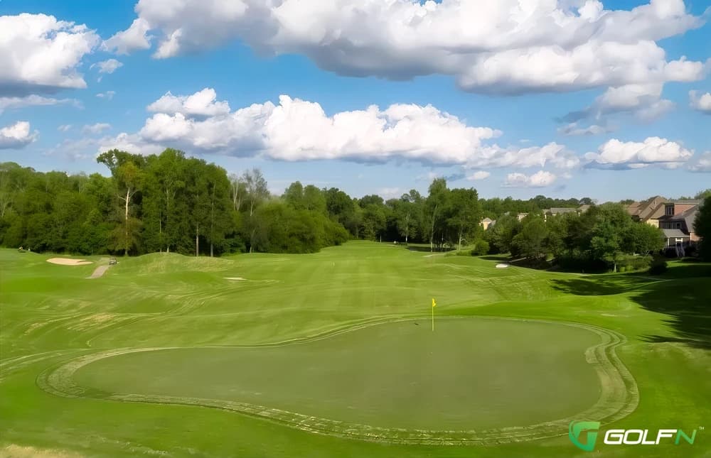 Skybrook Golf Club in Huntersville, North Carolina — semi-private, 18-hole golf course, designed by John LaFoy (2000)