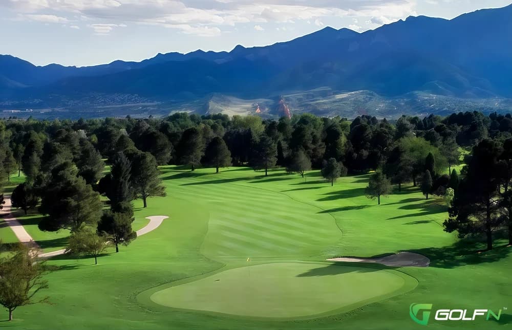 North - Garden Of The Gods Club in Colorado Springs, Colorado — resort, 27-hole golf course, designed by Mark Rathert (1998)