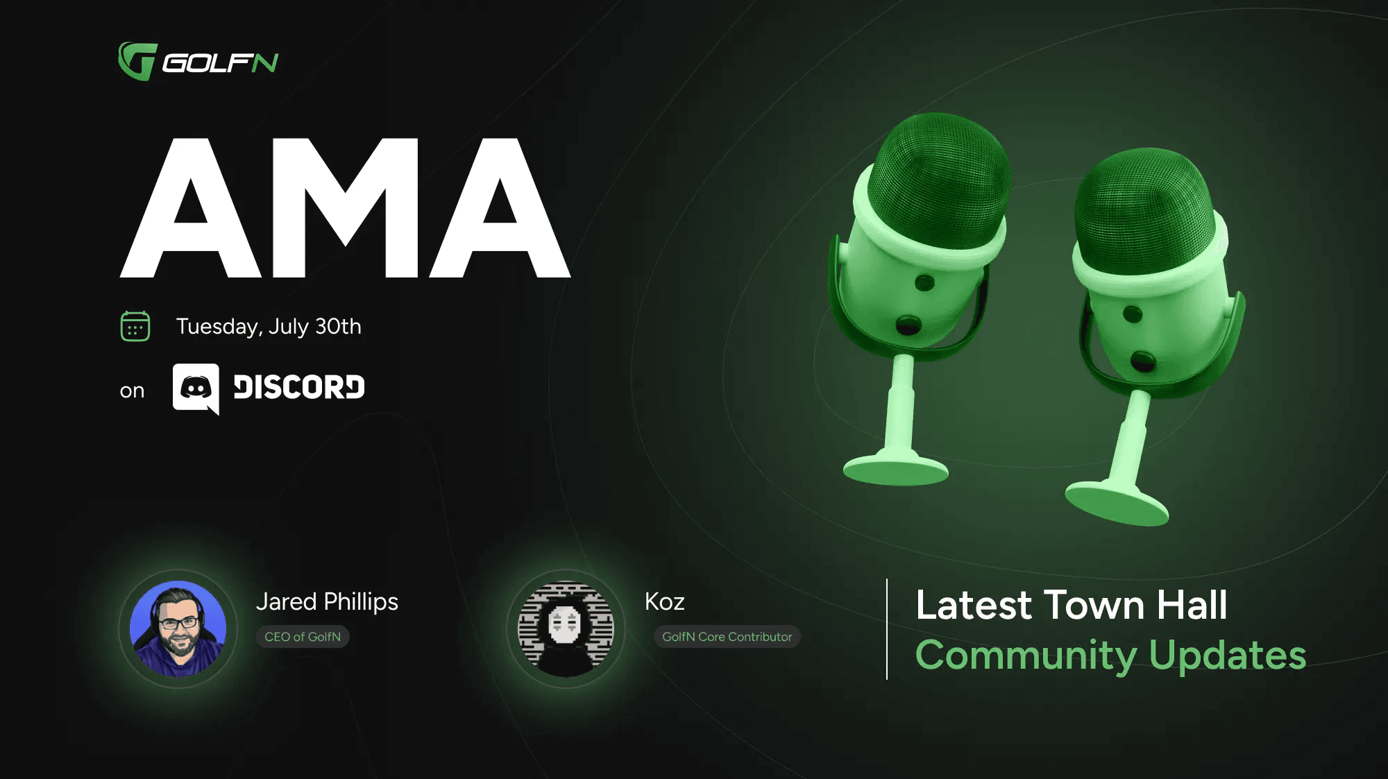 July GolfN Town Hall Recap