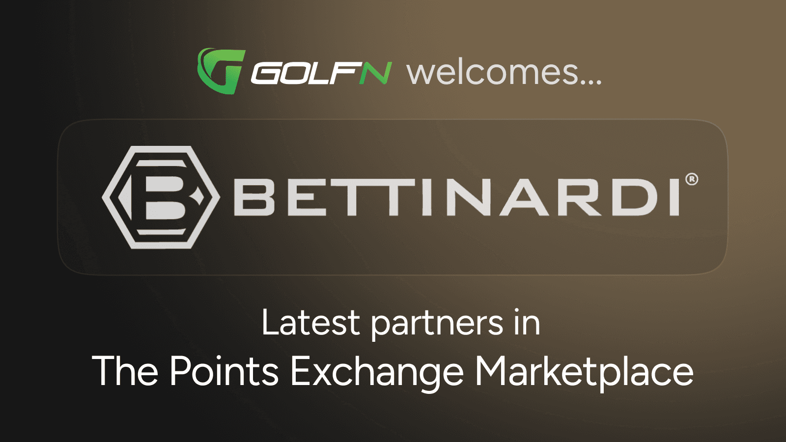 New Points Exchange Partner: Introducing Bettinardi