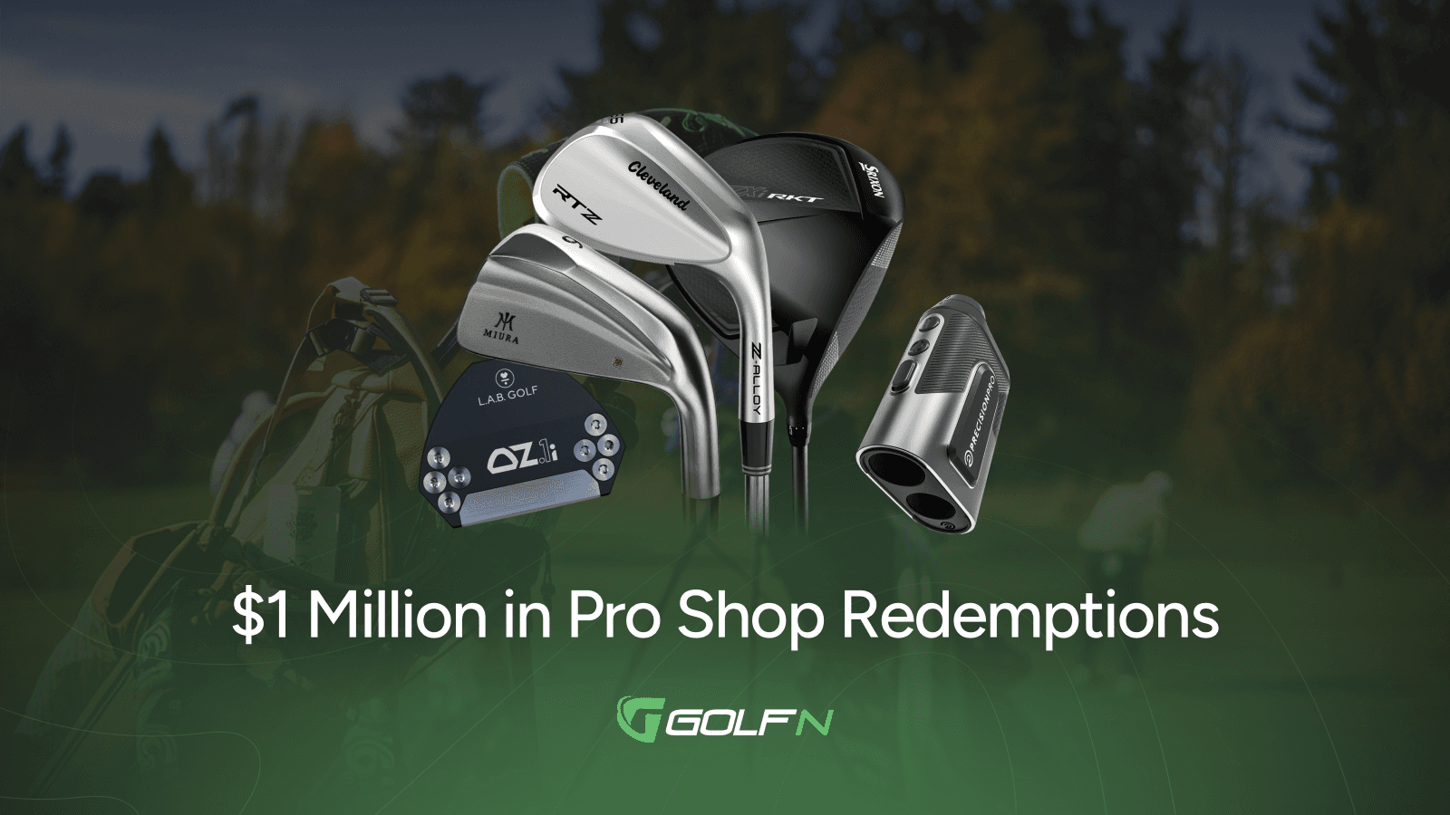 GolfN passes $1 million in Pro Shop Redemptions