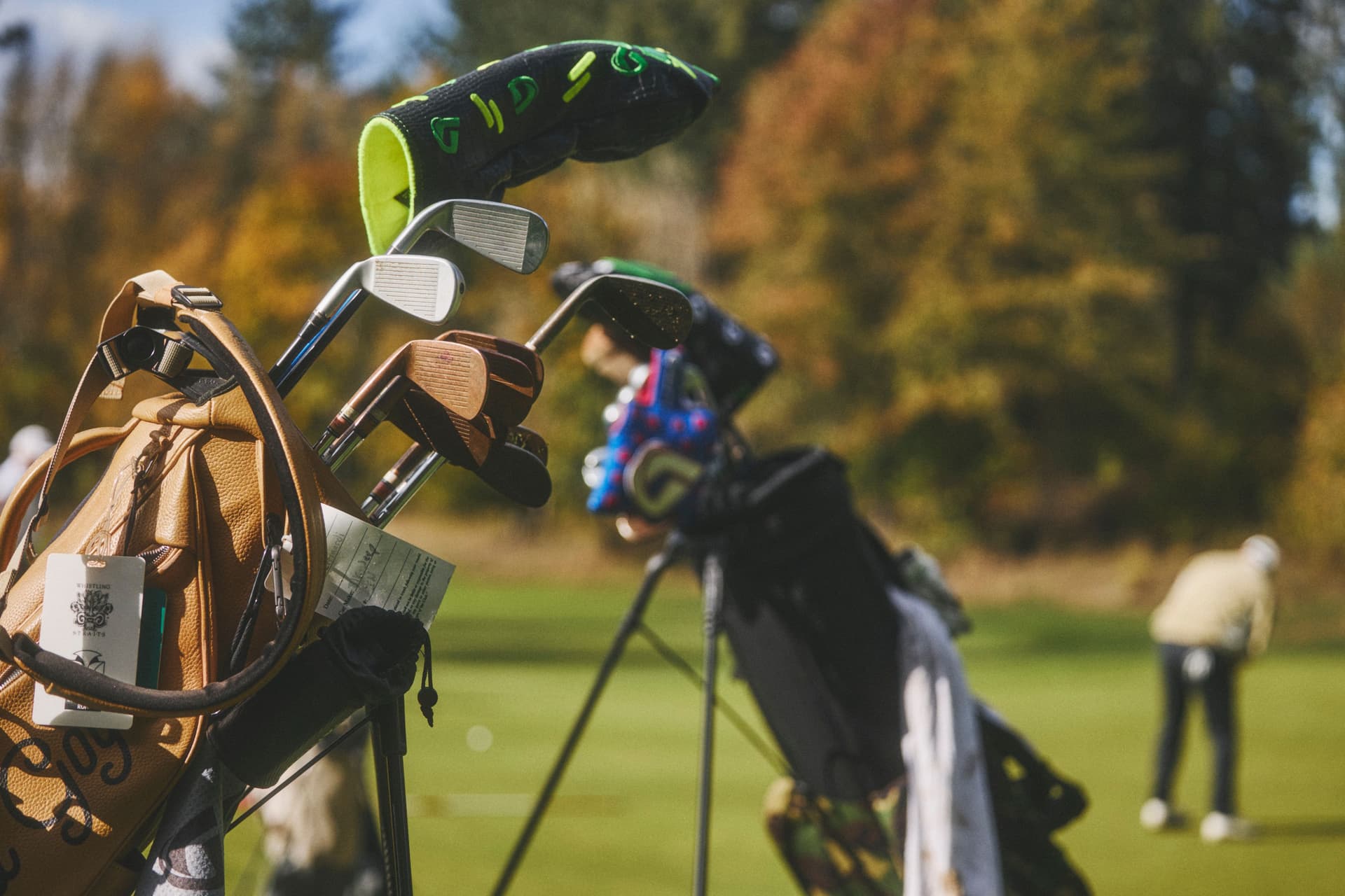 GolfN app headcover golf bag