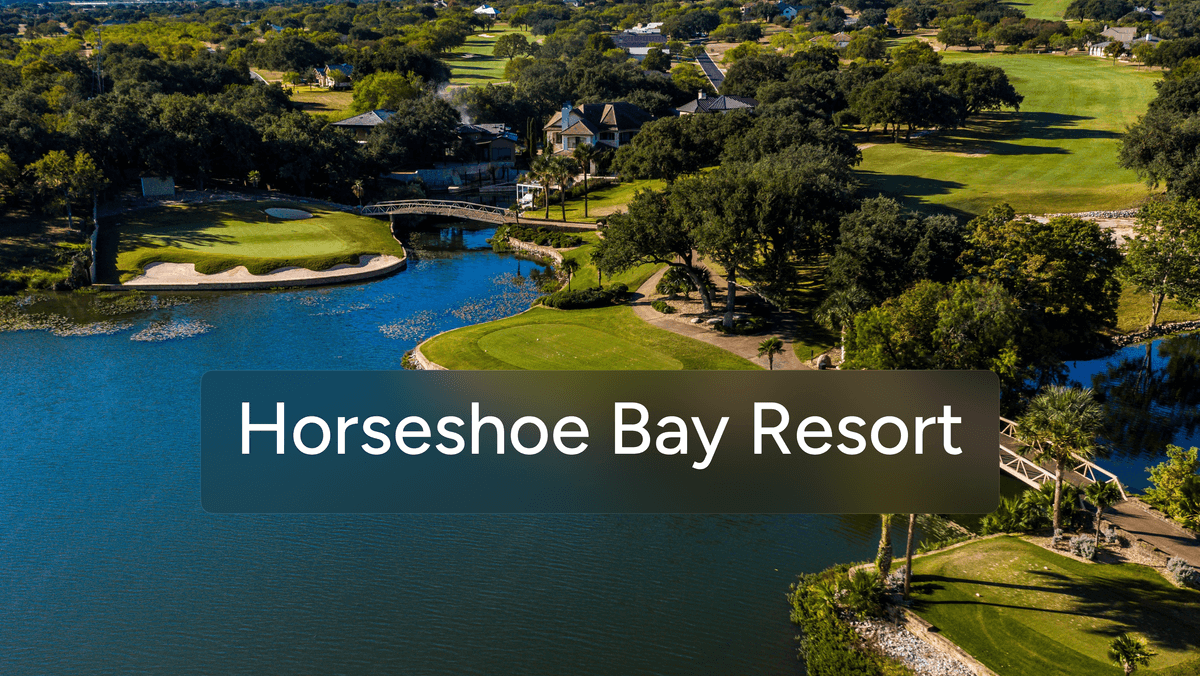 You chance to visit one of the top Texas golf destinations: Horseshoe Bay Resort