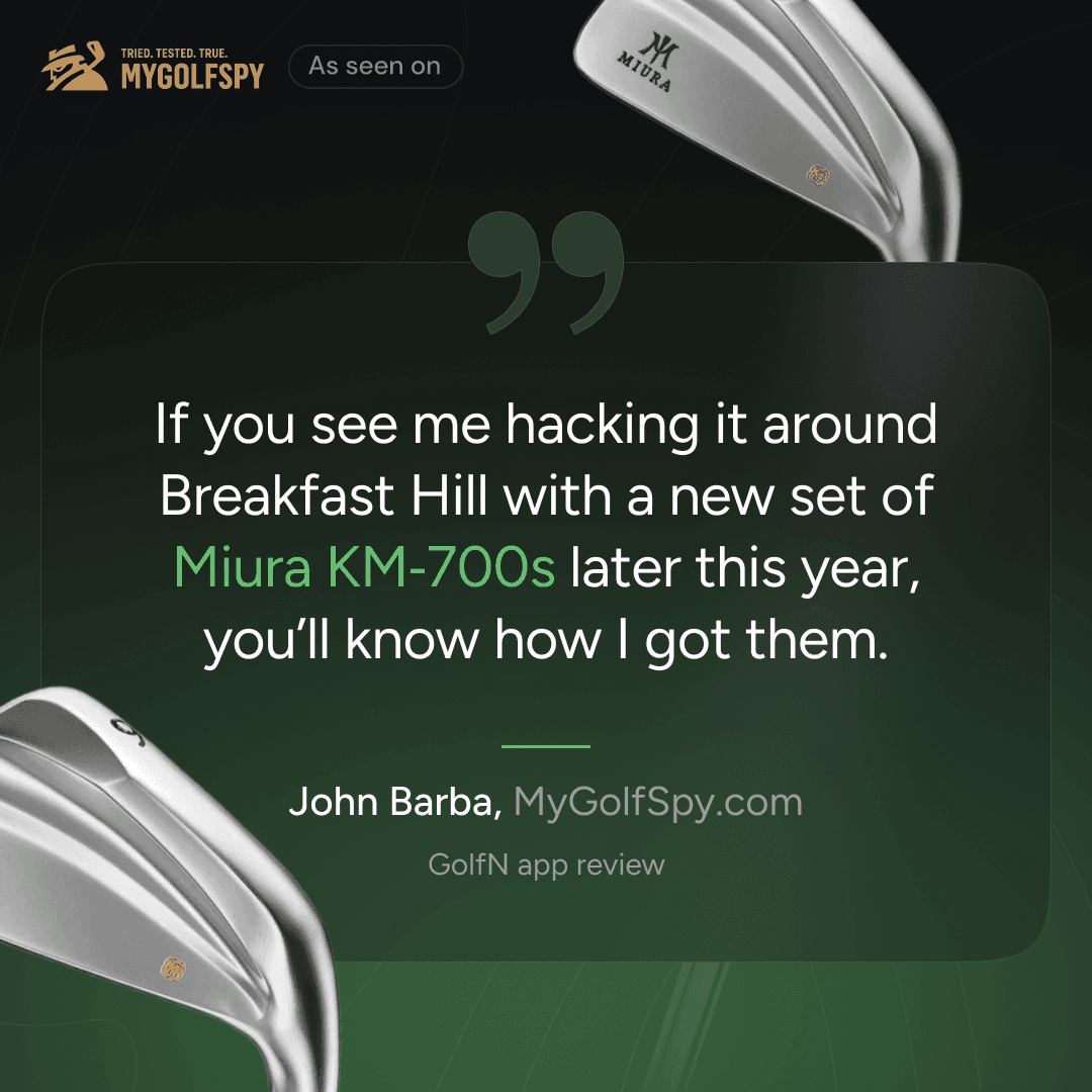 MyGolfSpy Quote