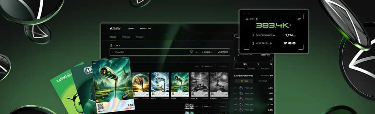 You can now earn on your GolfN collectibles in the all-new caching portal