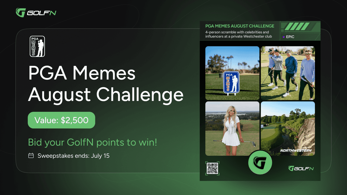 Win a Foursome to the PGA Memes New York Event at Trump National Westchester