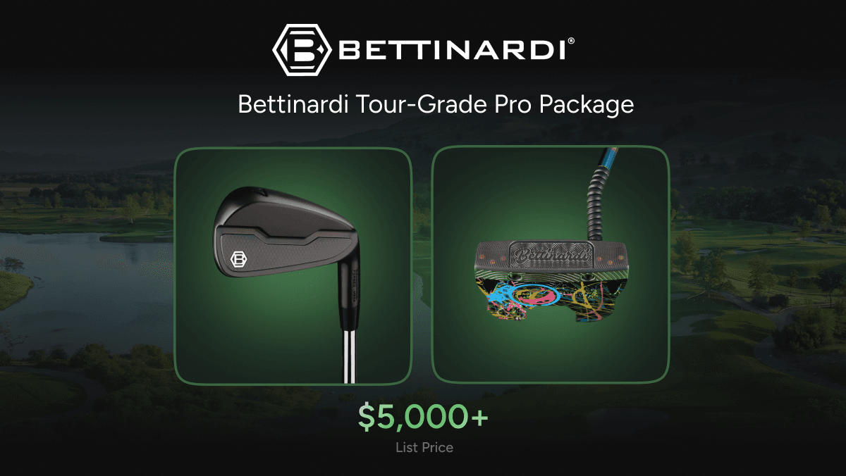 The next G Covers Prize: Bettinari Golf Tour-Grade Pro Package