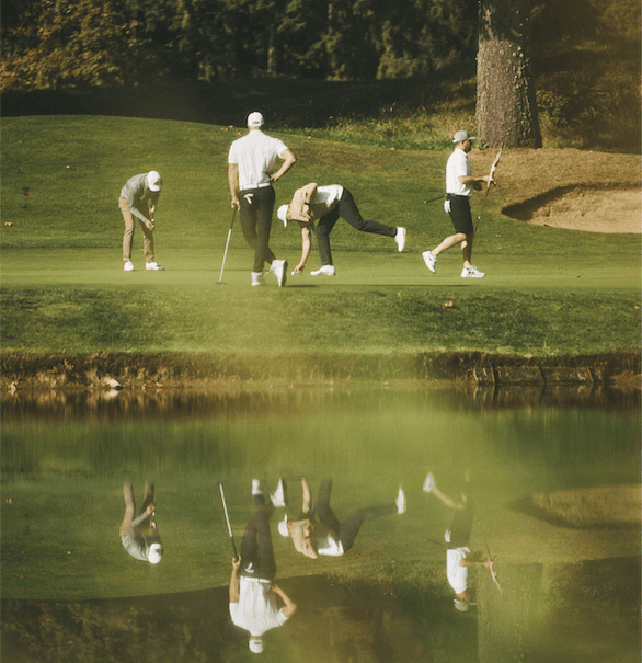 Golf Group putting