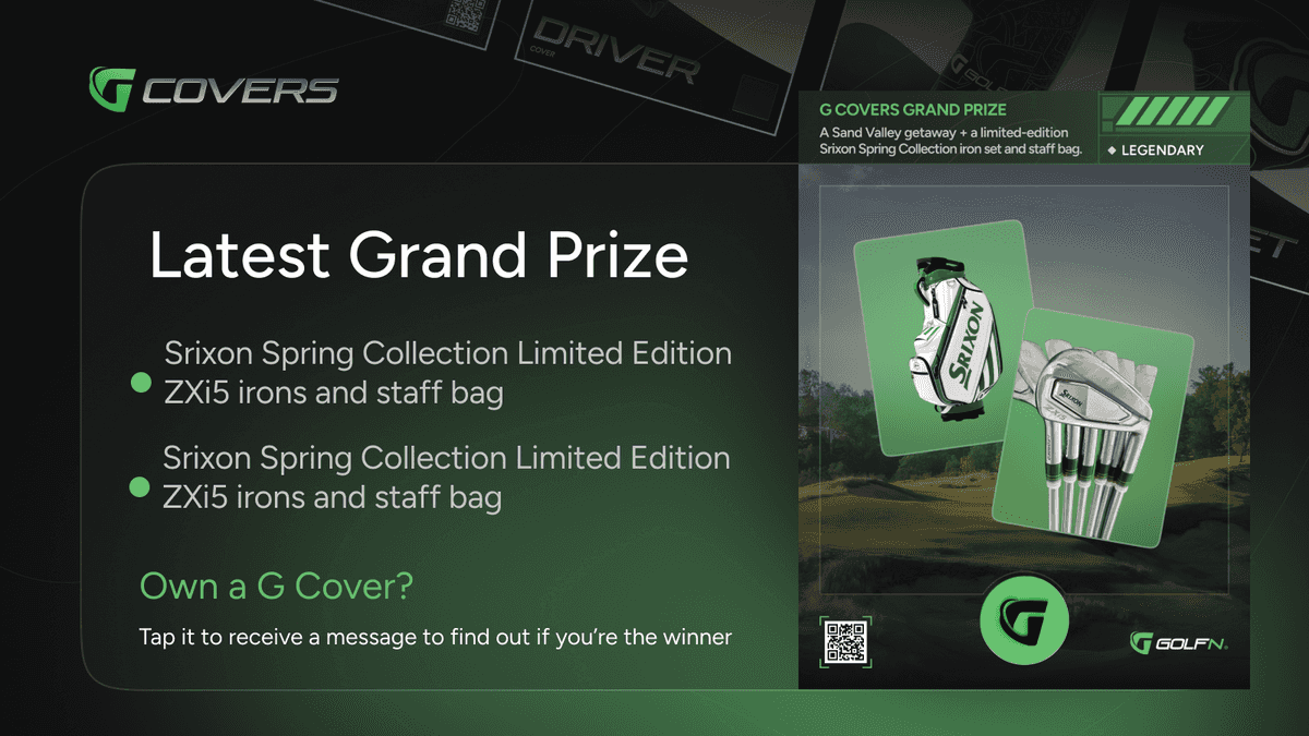 The 4th G Covers Grand Prize Is Here: Srixon and Sand Valley combo
