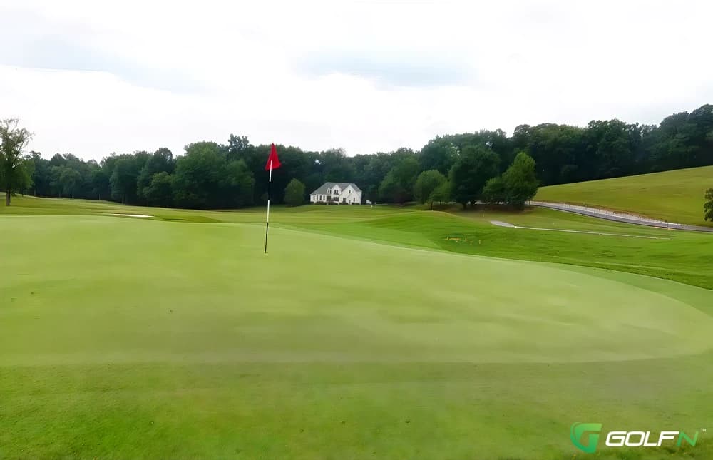Crooked Creek Golf Club in London, Kentucky — private, 18-hole golf course, designed by Brian Silva (1993)