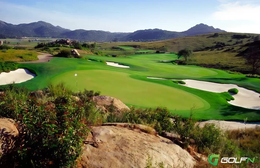 Barona Creek Golf Course in Lakeside, California — resort, 18-hole golf course, designed by Gary Baird (2001)