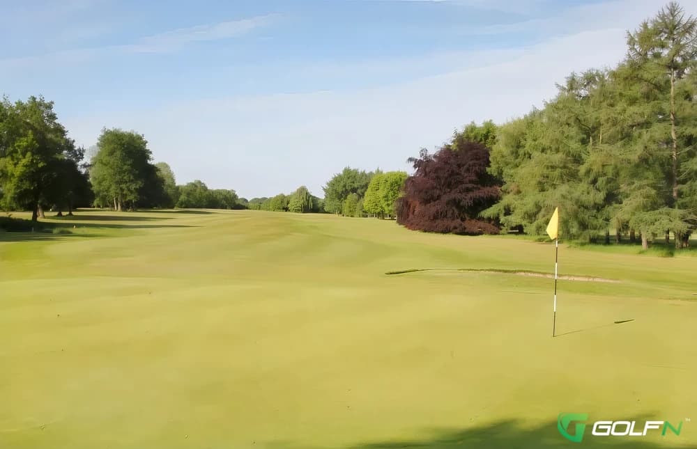 Bromborough Golf Club in Wirral, England — private, 18-hole golf course, designed by Hawtree Ltd (1972)