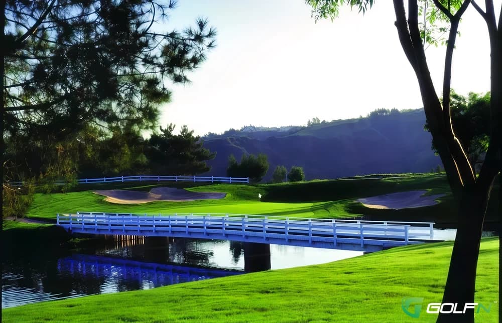 South - Mountaingate Country Club in Los Angeles, California — private, 27-hole golf course, designed by Ted Robinson, Sr.
