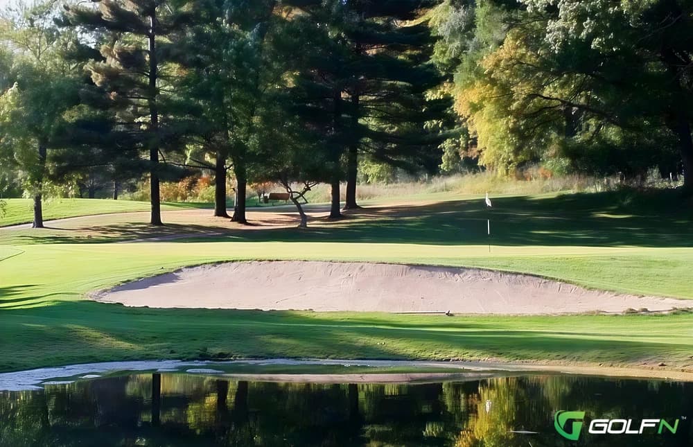 Riverside Country Club in Battle Creek, Michigan — 18-hole golf course, designed by Jerry Matthews (1964)