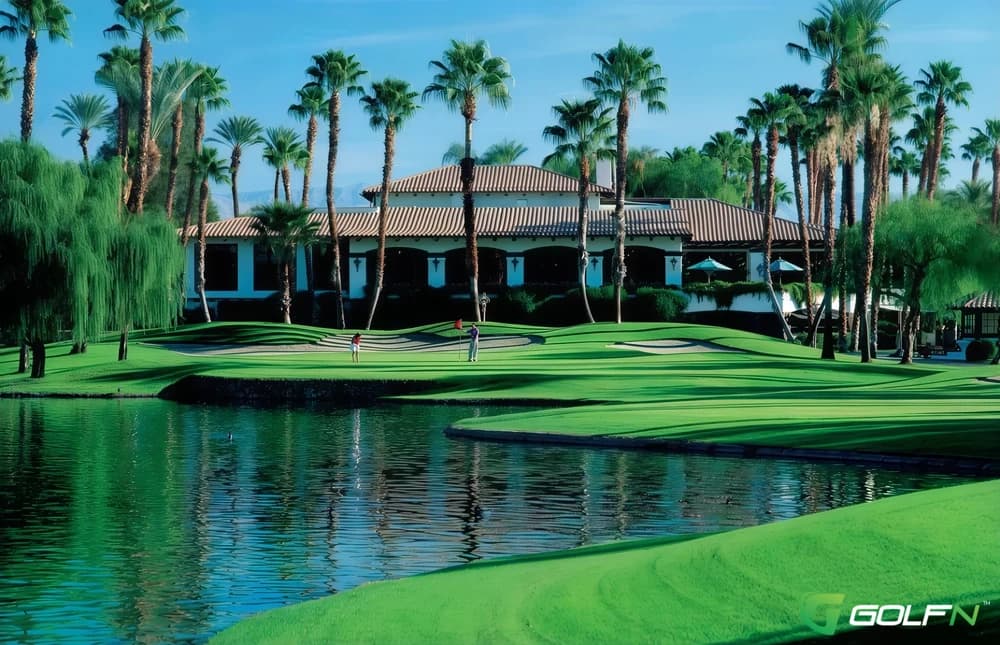 East - Monterey Country Club in Palm Desert, California — private, 9-hole golf course, designed by Ted Robinson, Sr. (1980)