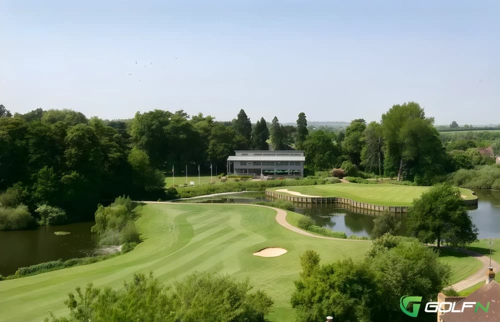 Collingtree Park Golf Course in Northampton, England — private, 18-hole golf course, designed by Johnny Miller (1990)