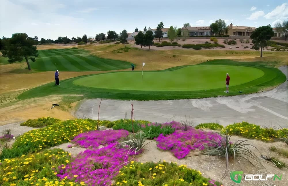 Highland Falls Golf Course at Sun City in Las Vegas, Nevada — public, 18-hole golf course, designed by Billy Casper (1993)