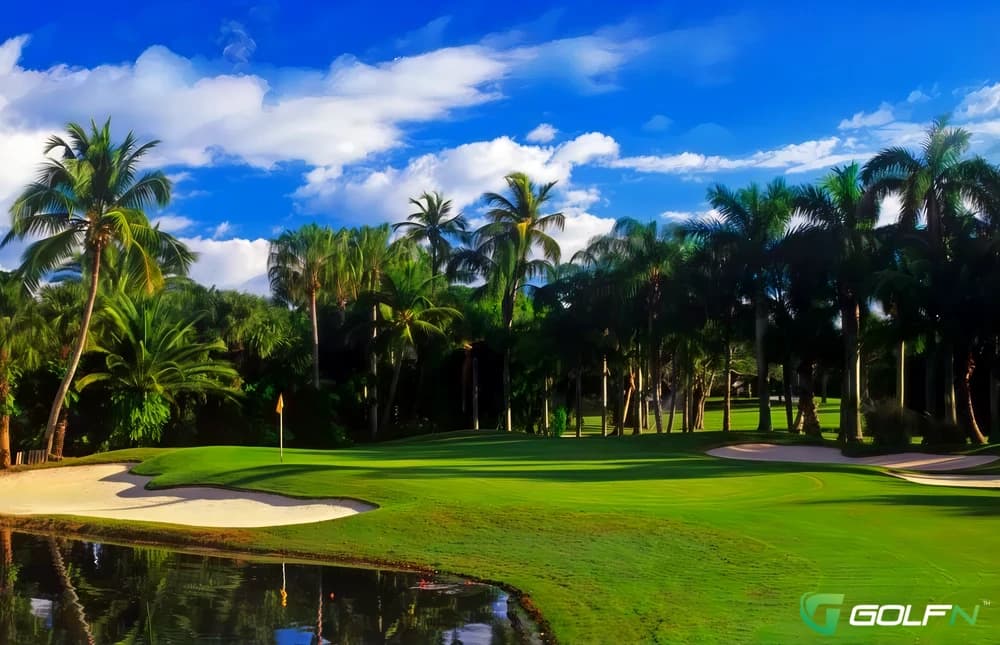 Jupiter Island Club in Hobe Sound, Florida — private, 18-hole golf course, designed by William Diddel (1959)