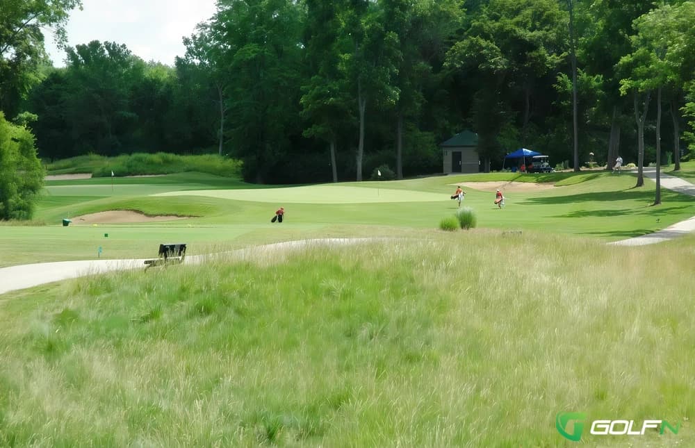 Red Tail Run Golf Course in Decatur, Illinois — public, 18-hole golf course, designed by Raymond Floyd (2006)