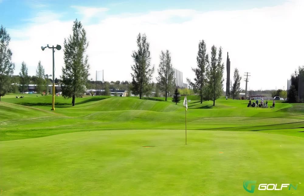 Golfuture Yyc (Formerly The Golf Canada Calgary Centre) in Calgary, Alberta — public, 9-hole golf course, designed by Les Furber Design (1998)
