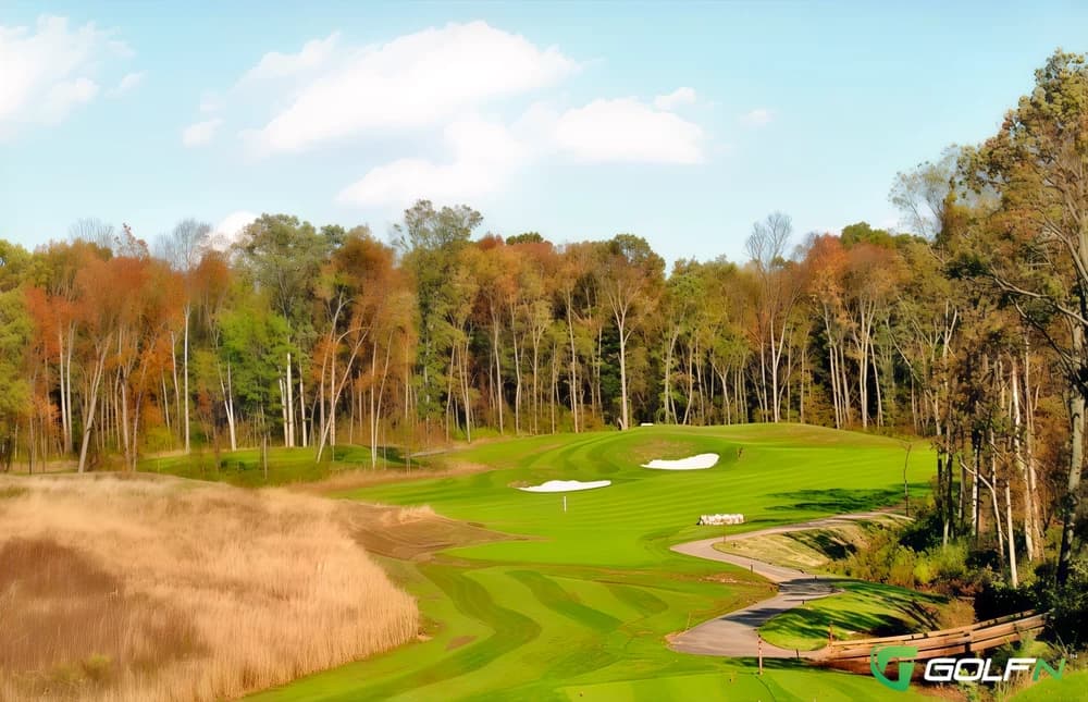 Ravens Claw Golf Course in Pottstown, Pennsylvania — public, 18-hole golf course, designed by Ed Shearon (2005)