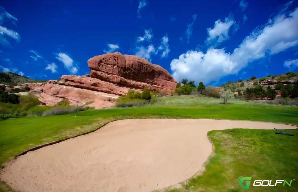 Red Rocks Country Club in Morrison, Colorado — private, 18-hole golf course, designed by Stanley Harwood