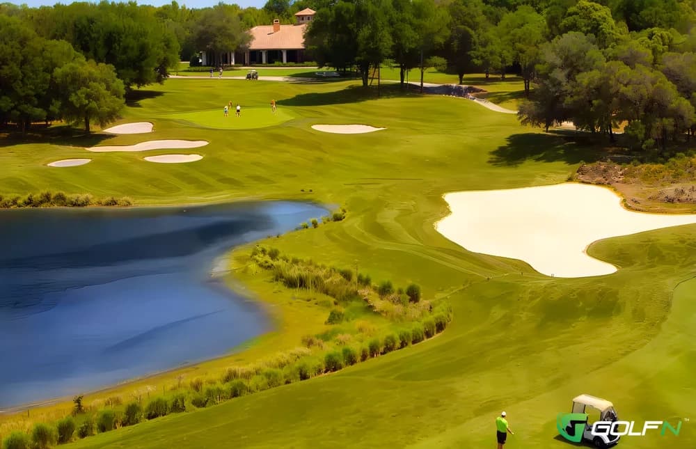 Redtail Golf Club in Sorrento, Florida — semi-private, 18-hole golf course, designed by David Harman (2004)