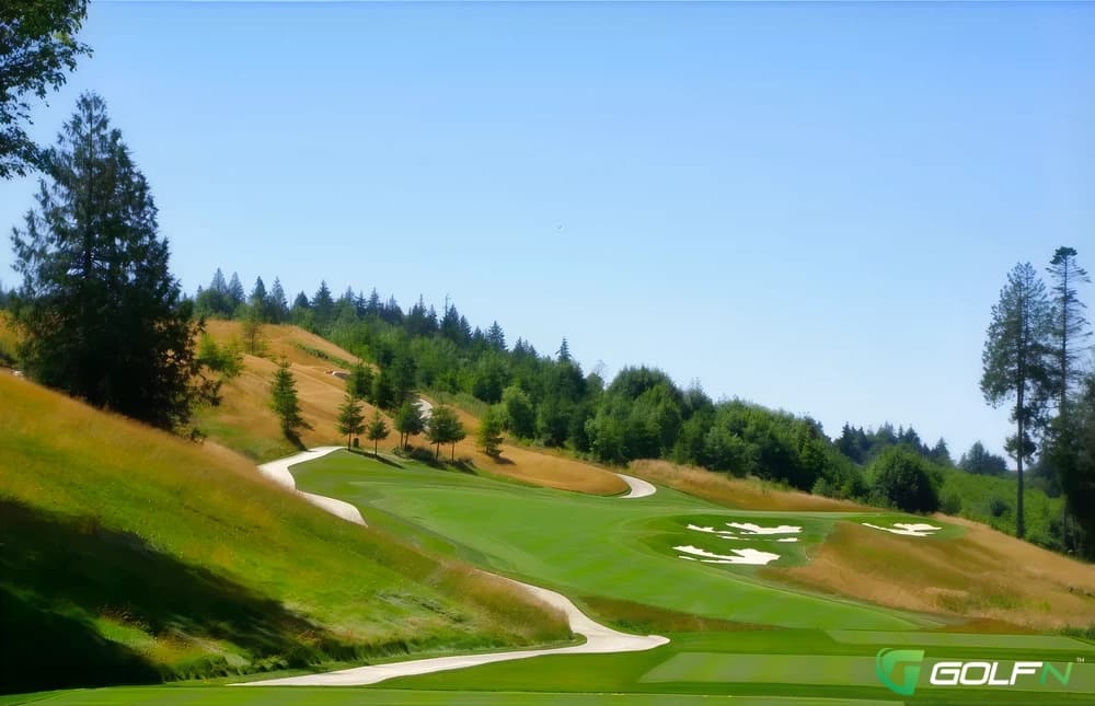 Salish Cliffs Golf Club in Shelton, Washington — public, 18-hole golf course, designed by Gene Bates (2011)