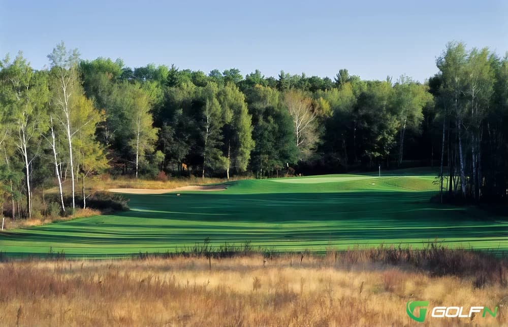 Hunters Glen Golf Club in Crivitz, Wisconsin — public, 18-hole golf course, designed by Rick Jacobson (1998)