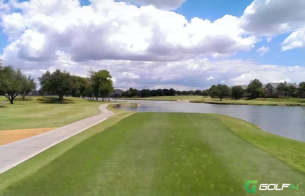 Plantation Golf Club in Frisco, Texas — resort, 18-hole golf course, designed by Richard Ellis