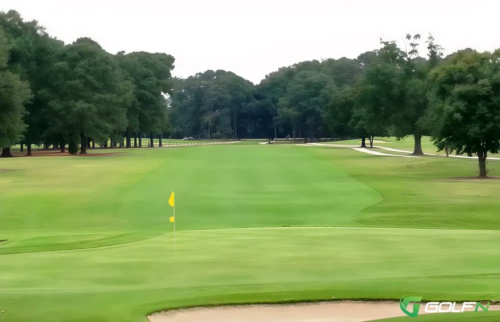 Sewells Point Golf Course in Norfolk, Virginia — military, 18-hole golf course, designed by Donald Ross (1927)