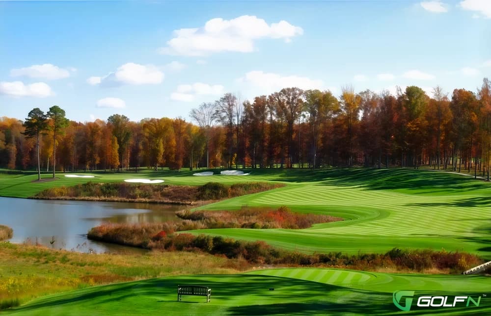 Kinloch Golf Club in Manakin-Sabot, Virginia — private, 18-hole golf course, designed by Lester George (2001)
