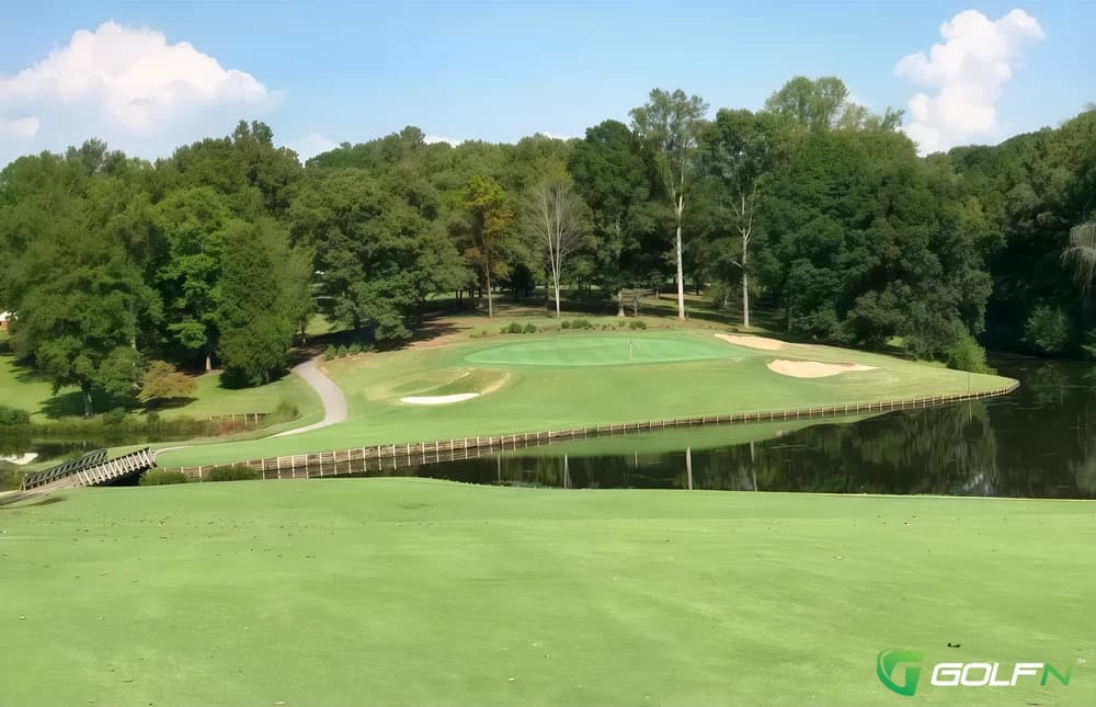 Deep Springs Country Club in Stoneville, North Carolina — private, 18-hole golf course, designed by Ellis Maples