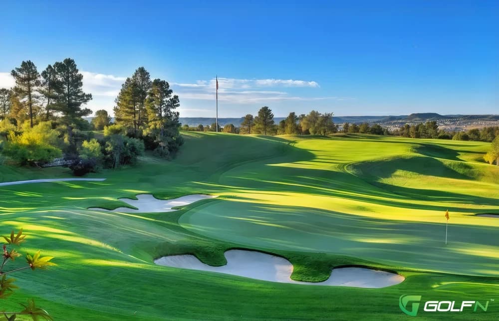 Castle Pines Golf Club in Castle Rock, Colorado — private, 18-hole golf course, designed by Jack Nicklaus (1981)