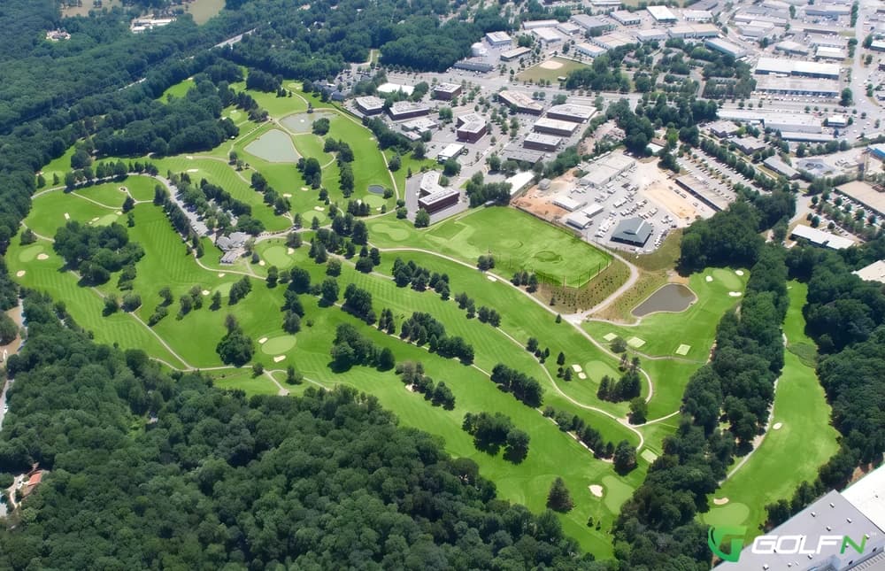 Redgate Golf Course in Rockville, Maryland — public, 18-hole golf course, designed by Sullivan
