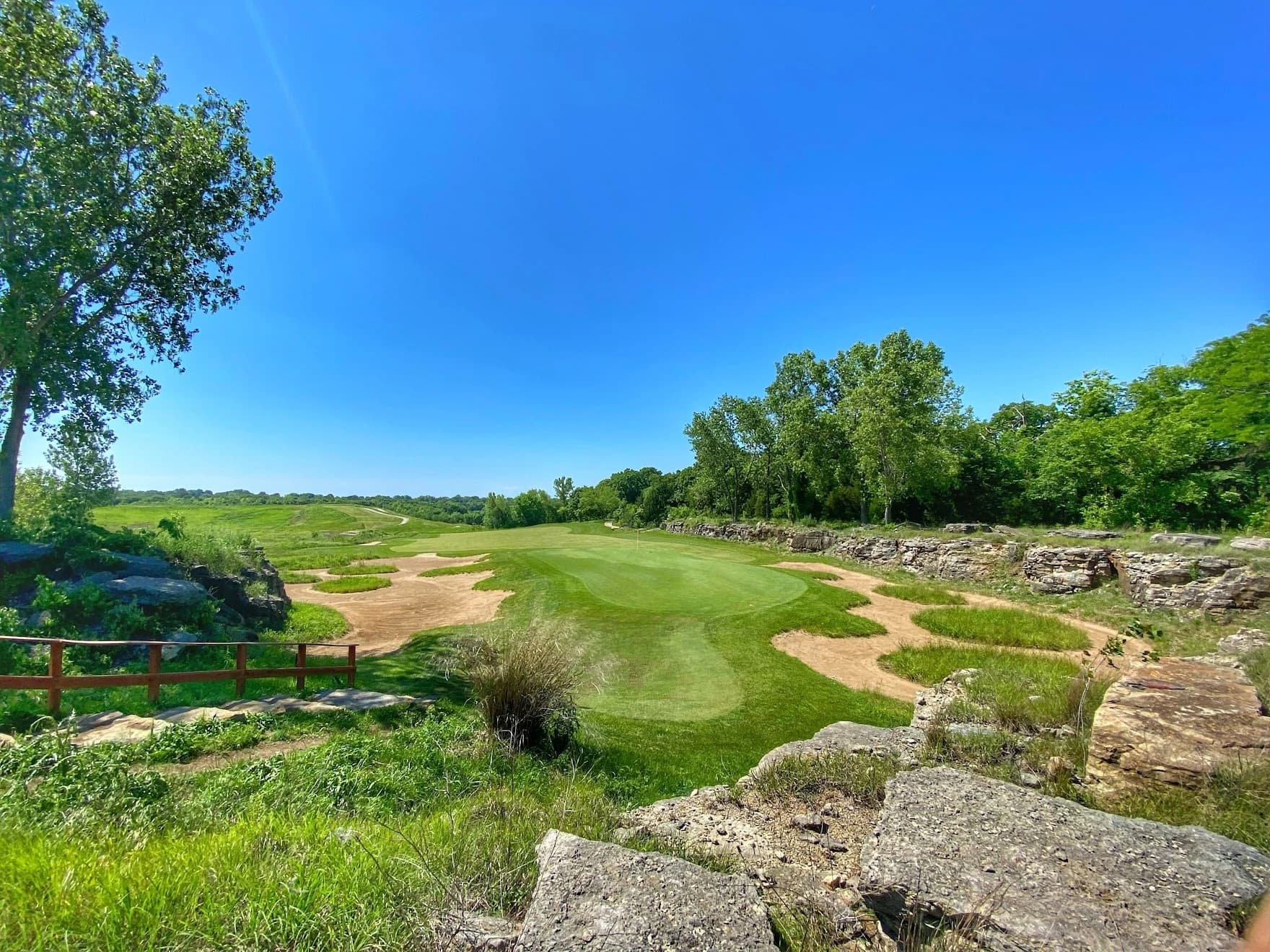 Stone Canyon Golf Club in Blue Springs, Missouri — public, 18-hole golf course, designed by Greg Norman (2009)