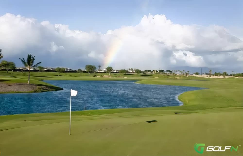 Hoakalei Country Club in Ewa Beach, Hawaii — private, 18-hole golf course, designed by Ernie Els (2009)